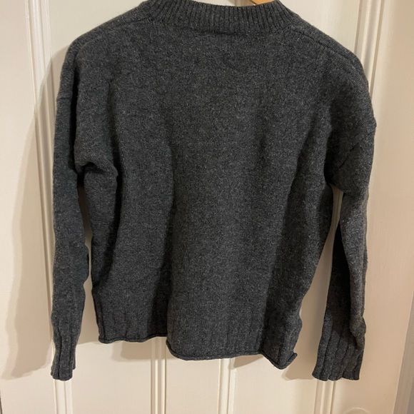 Madewell GUC gray starry night pullover sweater size small - Picture 2 of 4